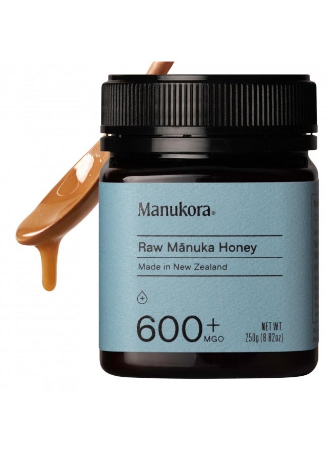 Manukora Manukora Umf 16+/Mgo 600+ Raw Manuka Honey (250G/8.8Oz) Authentic Non-Gmo New Zealand Honey, Umf And Mgo Certified, Traceable From Hive To Hand  - Image 4