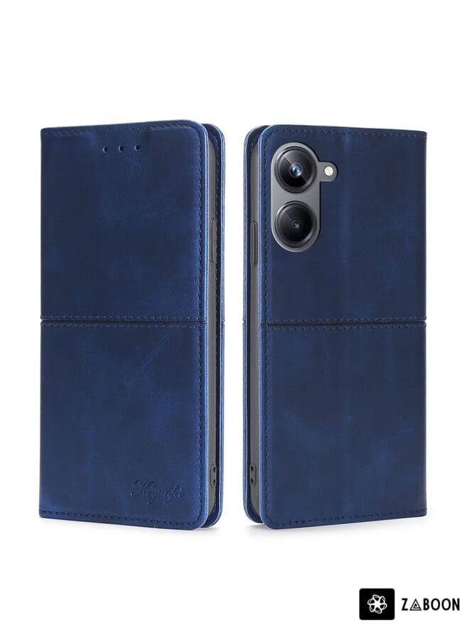 Zaboon Protective Case For Realme GT2 Explorer Master Skin Feel Magnetic Buckle Leather - Image 1