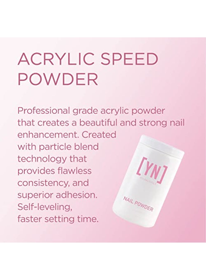 Young Nails Acrylic Core Powder SelfLeveling Acrylic Nail Powder Clear Nude Pink White Acrylic Powder for Nail Extenstion Professional Grade Superior Adhesion Color Natural 660g - Image 3