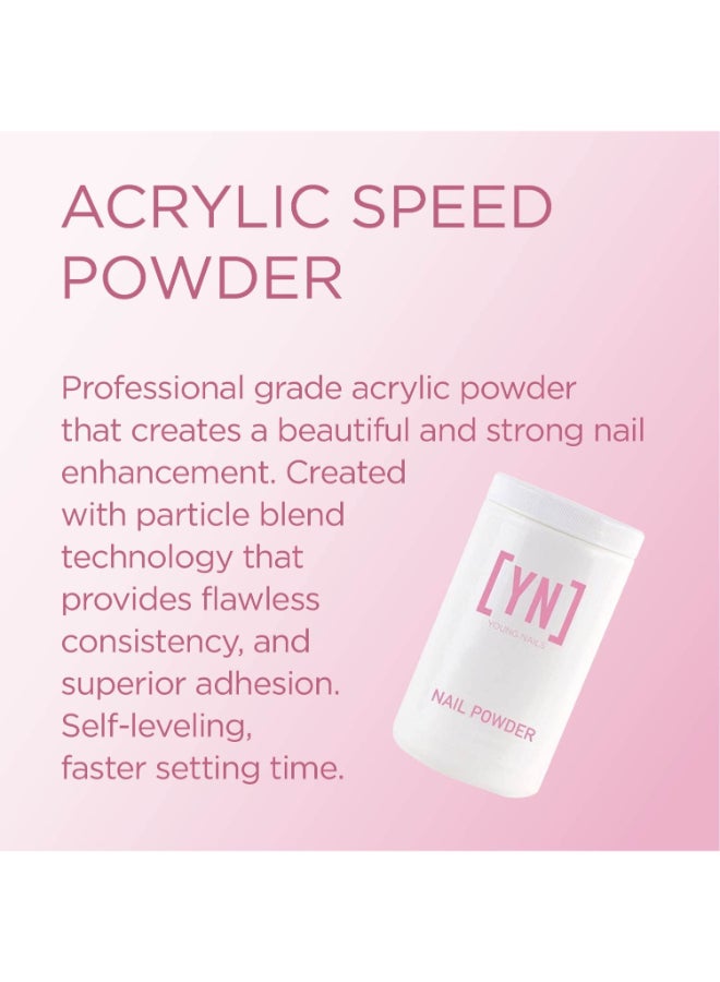 Young Nails Acrylic Core Powder SelfLeveling Acrylic Nail Powder Clear Nude Pink White Acrylic Powder for Nail Extenstion Professional Grade Superior Adhesion Color Natural 660g - Image 4