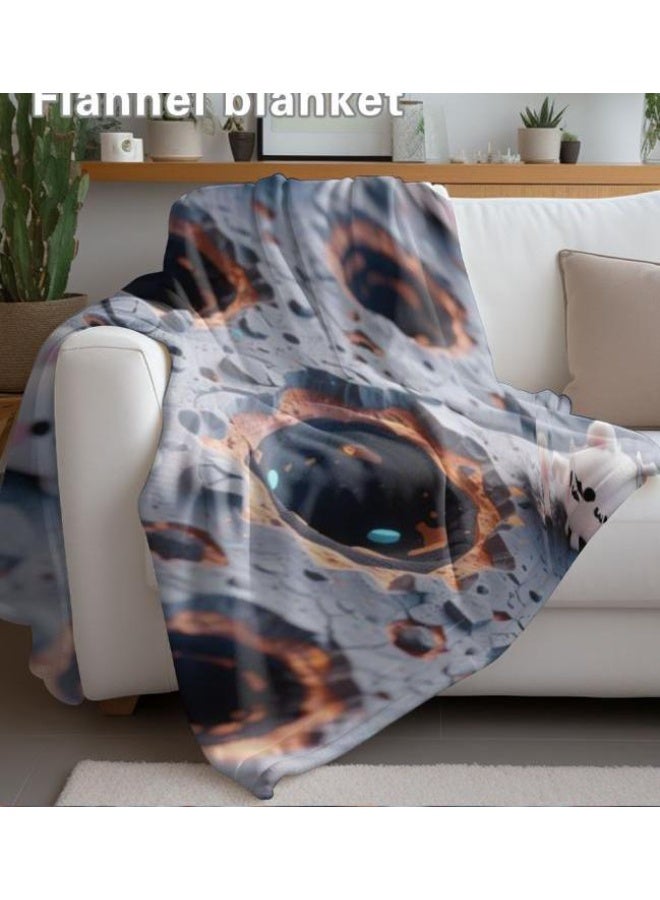 general Flannel thin blanket (warm and comfortable, suitable for sleep, gaming, dust removal and sandproof) 150cm*200cm - 121 - Image 4