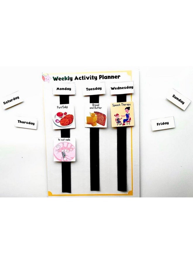 nerdnerdy NerdNerdy PEC Kit - Picture Exchange Communication Kit Level 1/Speech Delays/Autism Toys/Visual Schedule Weekly Planner/Sensory Toys/Speech Therapy/Flash Cards/ABA Therapy/Occupational Therapy  - Image 5