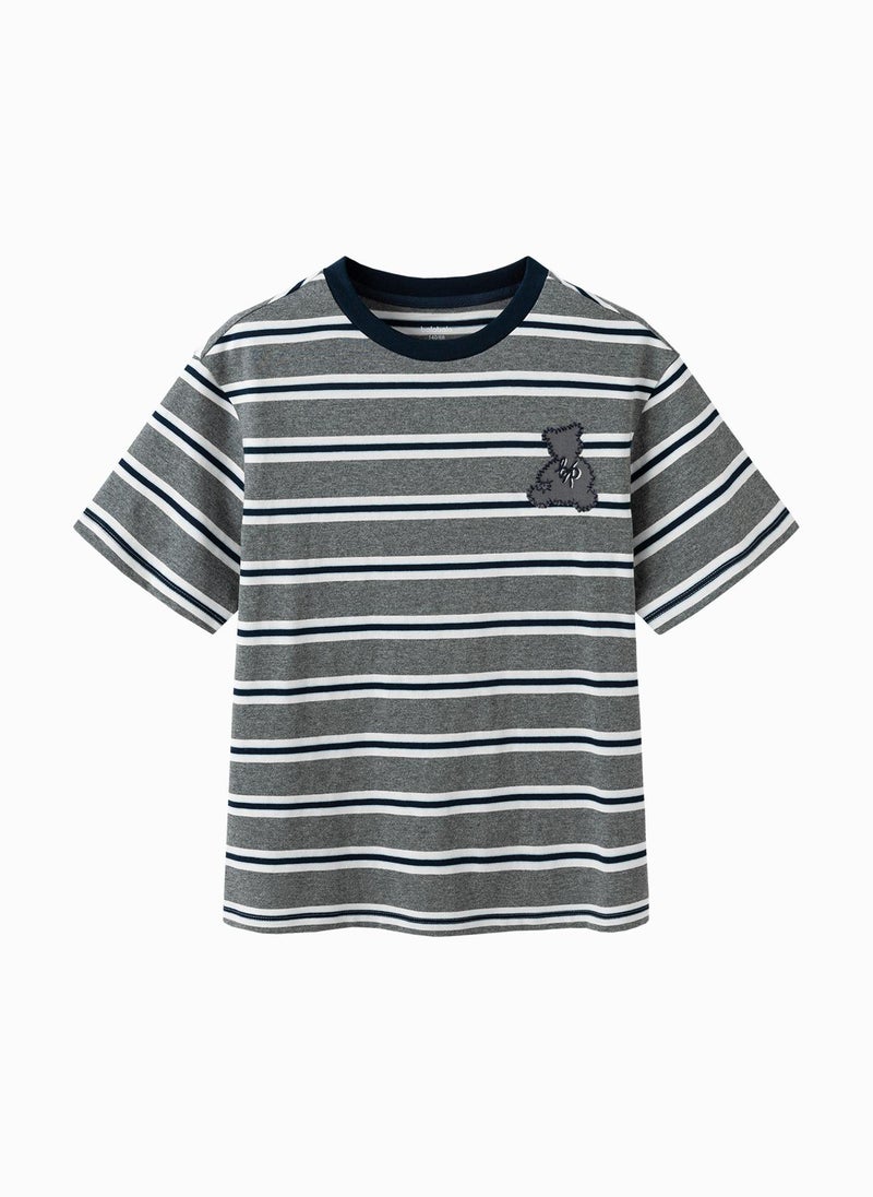 Balabala Kids Boys Round neck short-sleeved T-shirt - Image 1
