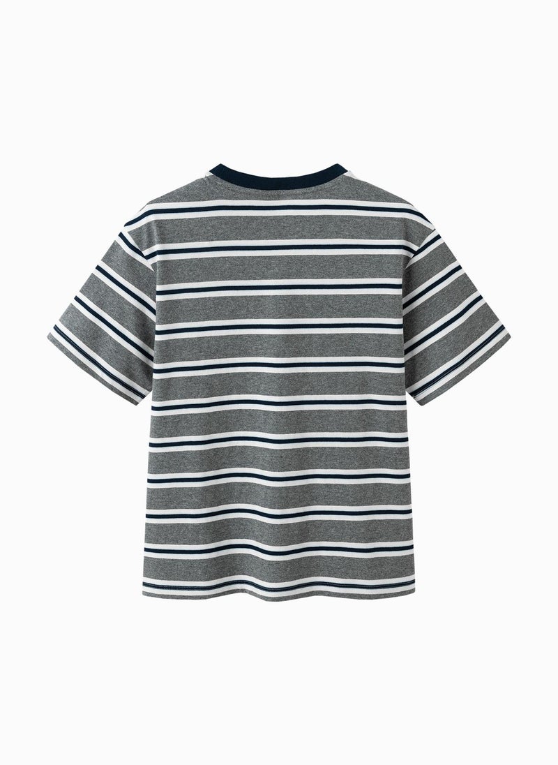 Balabala Kids Boys Round neck short-sleeved T-shirt - Image 2