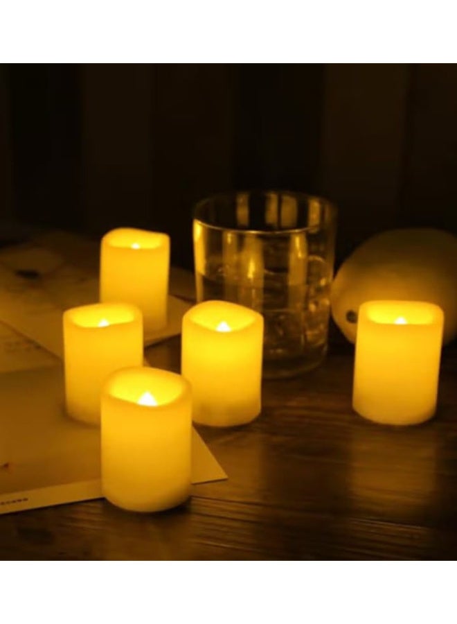 12 pieces - Luxury flameless LED candles, up to 120 hours battery life, batteries included - Image 2