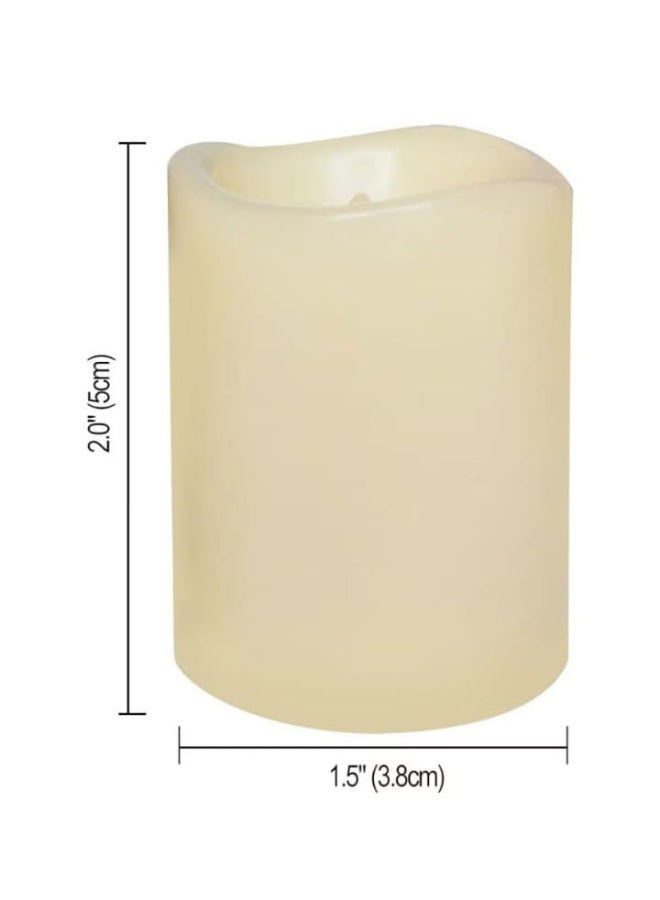 12 pieces - Luxury flameless LED candles, up to 120 hours battery life, batteries included - Image 4