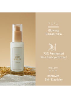 I'M FROM Rice Serum, 73% Korean Fermented Rice Embryo Extract Boosts Collagen, Vitality, Radiant Glowing Skin, Niacinamide, Vitality to Dull Skin, Nourishing, Moisturizing 30ml  - Image 4