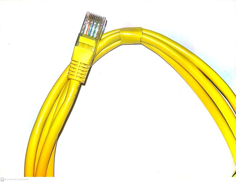 MAPOUT Mapout24 ENET Ethernet Cable RJ45 Yellow OBD OBDII OBD2 Interface Coding f-Series Cable use for Compaitble with INPA E-SYS Code Reader…SMPL042 - Image 1