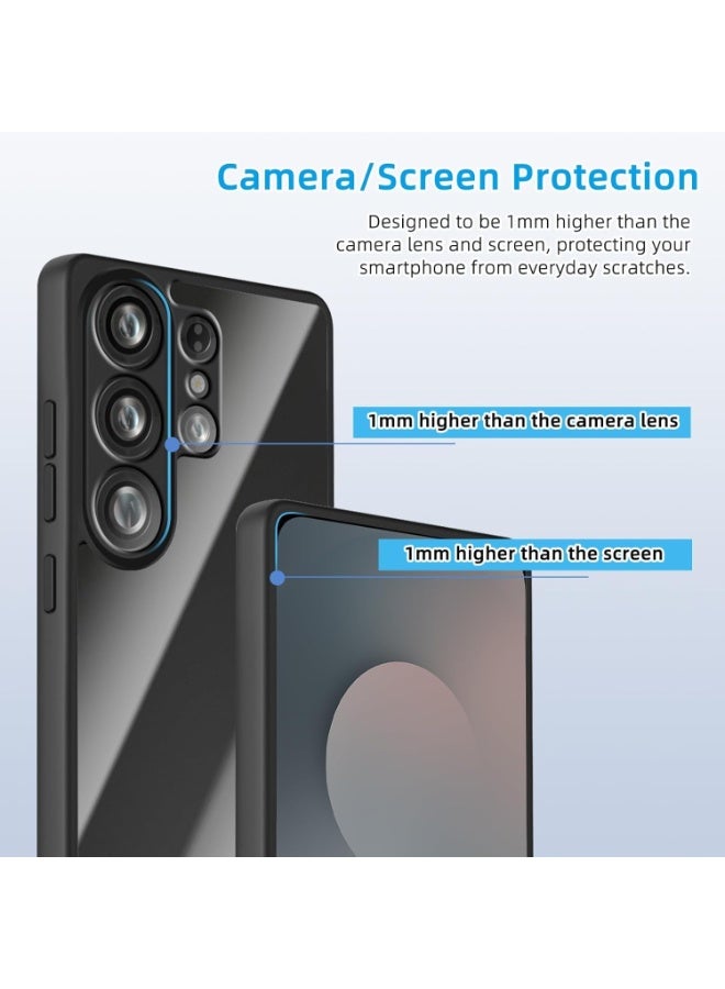 تي ام جراب TM شفاف لـ  Samsung S26 Ultra مضاد للصدمات بحماية الكاميرا وتصميم خفيف وأنيق - Image 3