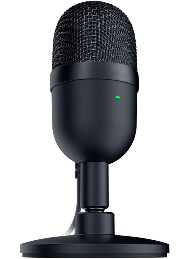 Mini USB Condenser Microphone: for Streaming and Gaming on PC - Professional Recording Quality - Precise Supercardioid Pickup Pattern - Tilting Stand - Shock Resistant - Classic Black  - Image 2