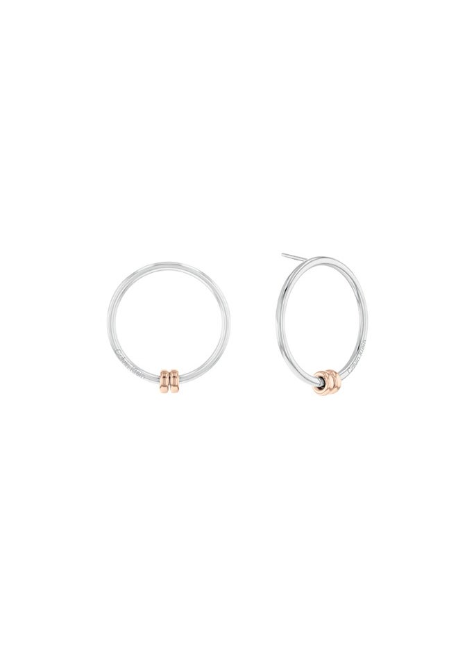 CALVIN KLEIN - Stainless Stud Earrings - Image 1