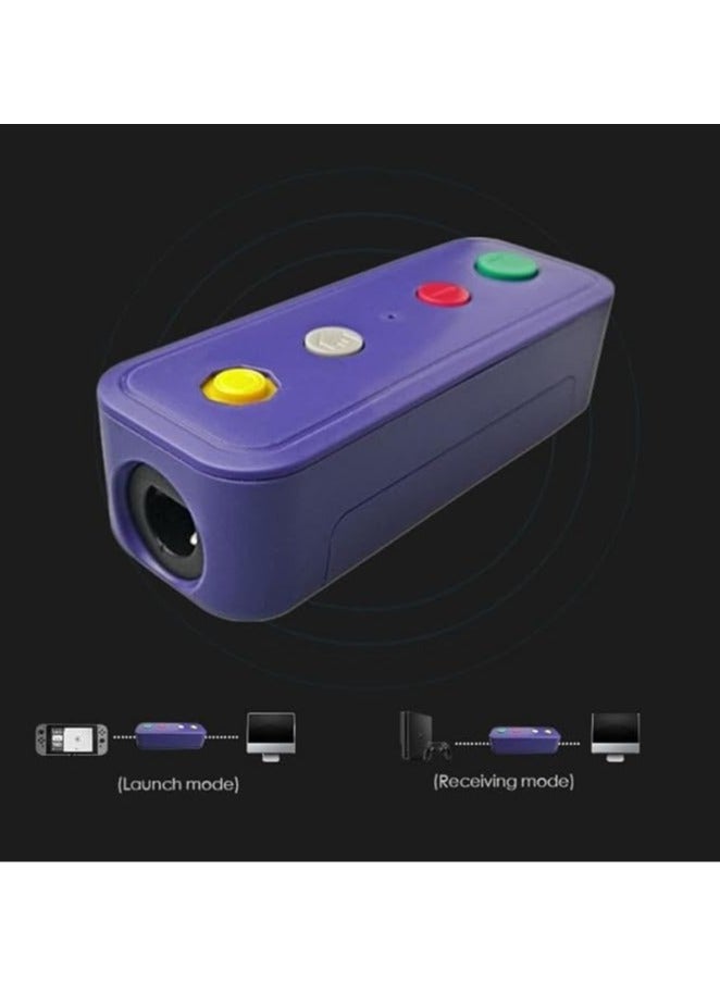 Switch Bluetooth converter Switch to WII NES handheld mini NGC gamepad converter.USB cable wireless Bluetooth adapter, suitable for switching to the game cube/classic version Wii classic - Image 4