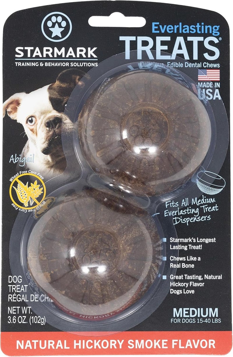 Starmark Everlasting Treat for Dogs - Natural Hickory Smoke Flavor, Medium Size - Image 2
