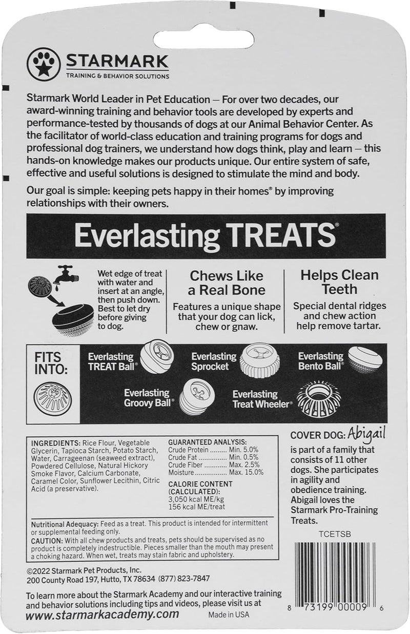 Starmark Everlasting Treat for Dogs - Natural Hickory Smoke Flavor, Medium Size - Image 3