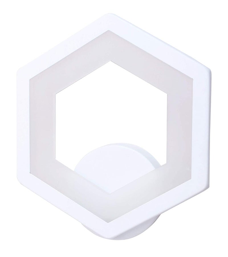 kinis Acrylic Led Lamp for Wall/Led Wall Light/Led Wall Lamp/Led Wall Scone to Décor Your Home/Living Room,Hexagon Shape,5 Watt,Yellow,White&Natural White - Image 5