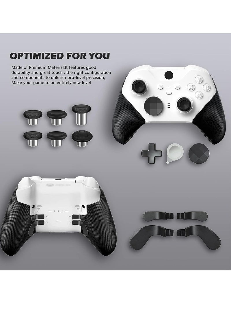 Generic Complete Component Pack for Xbox Elite Wireless Controller Series 2，package Includes 1 Carrying Case 1 Dock, 4 Paddles, 2 DPads, 6 Thumbsticks,1Tool, for Xbox One Elite Series 2 Core Replacement Parts  - Image 5