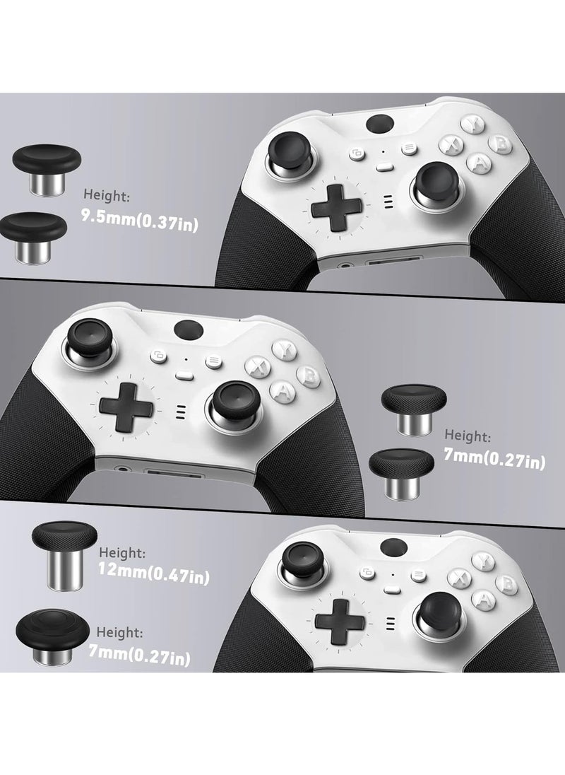 Generic Complete Component Pack for Xbox Elite Wireless Controller Series 2，package Includes 1 Carrying Case 1 Dock, 4 Paddles, 2 DPads, 6 Thumbsticks,1Tool, for Xbox One Elite Series 2 Core Replacement Parts  - Image 2