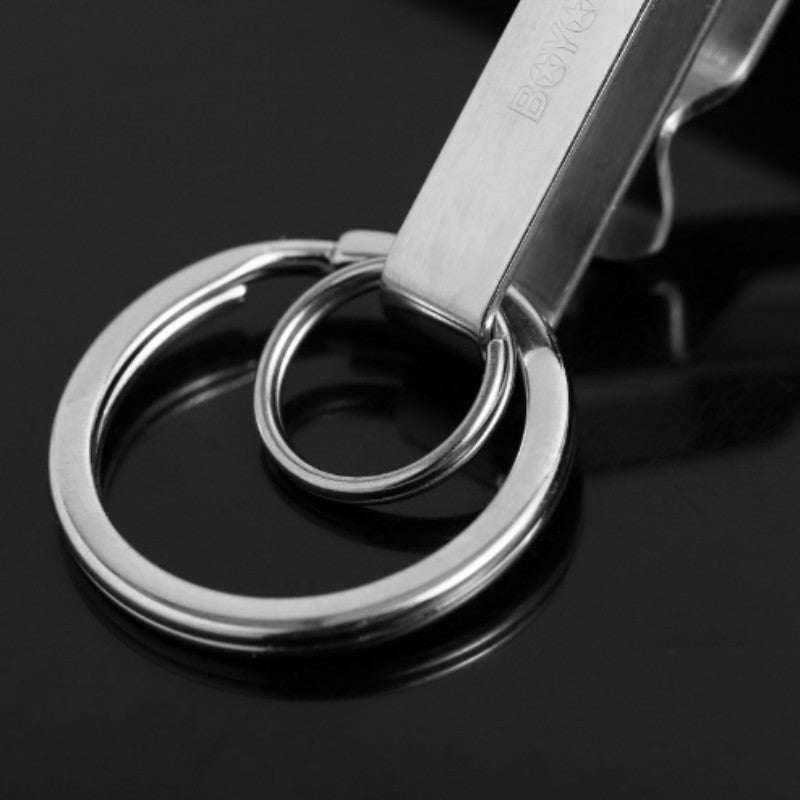 Genuine Goods Boyou 089 Men'S Waist Hanging Car Keychain Wear Belt Key Chain Alloy Belt Buckle Pendant - Image 4