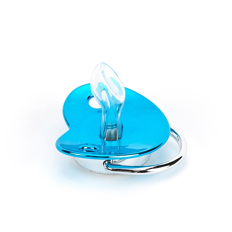 AliExpress WISH 26 Letters Blue Spot Diamond Baby Pacifier Baby Diamond Pacifier Playful Mouth - Image 5