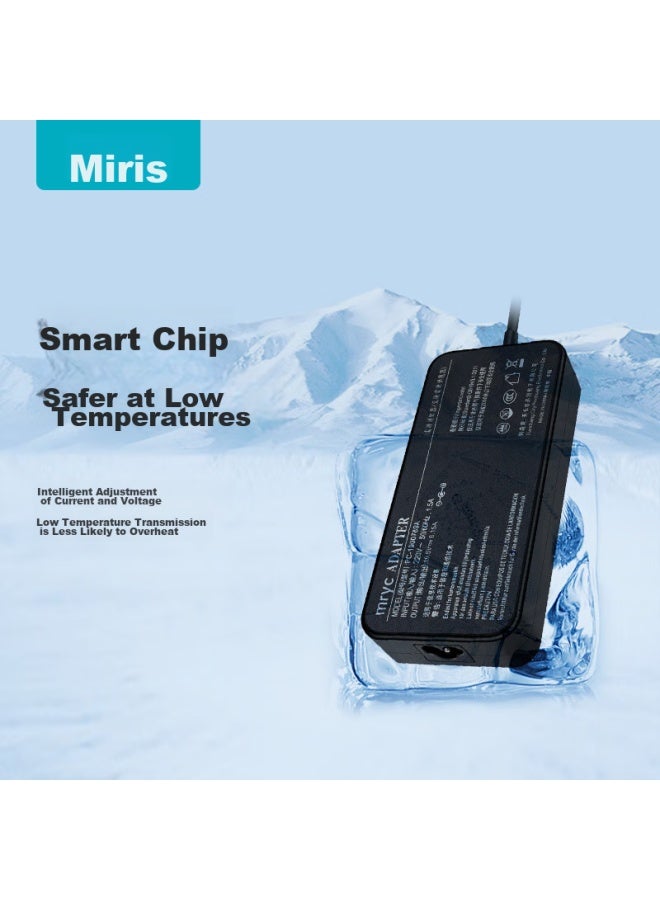 Mryc Hp Laptop Charger, 19.5v6.15a 120w Universal, Compatible With Hp Envy17/lightsaber/dark Shadow Elf 2/omen Computers, Power Adapter Cable With Blue Port And Pi - Image 3