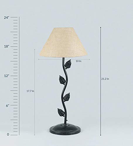 VRCT Metal Lamp, Black, Pack of 1 - Image 3