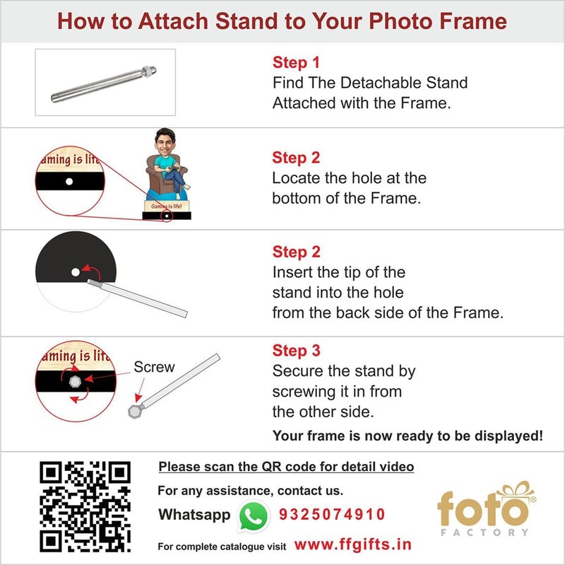 foto FACTORY هدايا كاريكاتورية مخصصة لرجل الأعمال الرائد (خشبية 8 بوصة × 5 بوصة) CA0268 - Image 5