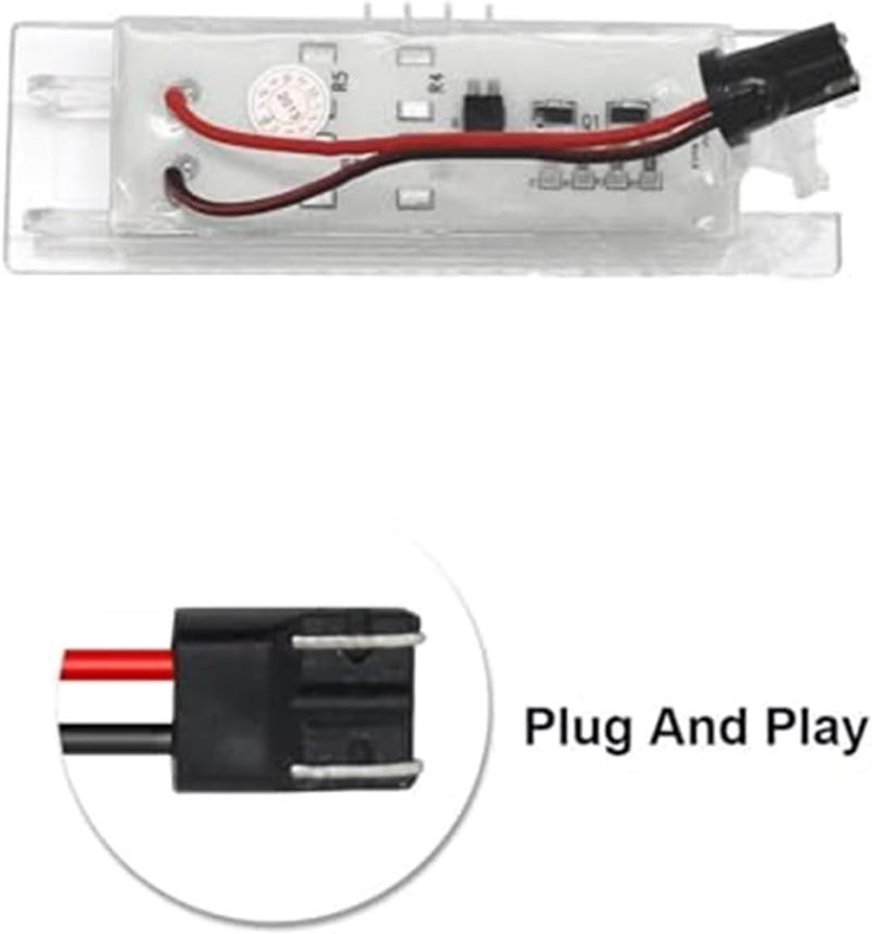 Wivplex Canbus Number License Plate Lights for Alfa Romeo - Image 3