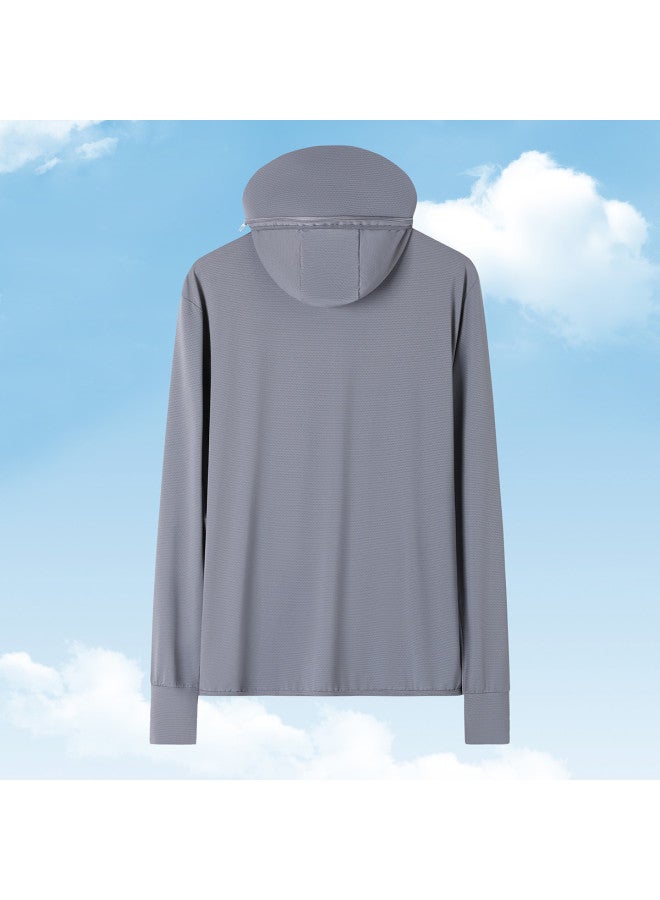 Fomoce men's Lightweight Slim-fit Hooded Outdoor Jacket For Spring & Summer - Image 3