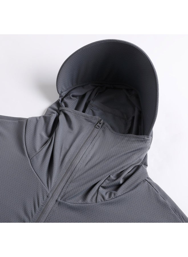 Fomoce men's Lightweight Slim-fit Hooded Outdoor Jacket For Spring & Summer - Image 4