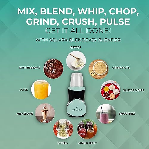 SOLARA blendeasy vertical Juicer, Easy Clean Juice Extractor, Juicer for Fruits & Vegetables, Aqua - Image 5
