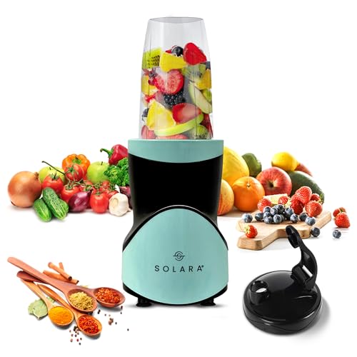SOLARA blendeasy vertical Juicer, Easy Clean Juice Extractor, Juicer for Fruits & Vegetables, Aqua - Image 1