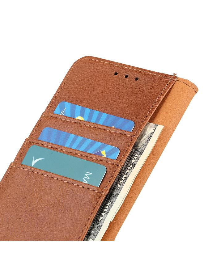 S-TOP Case For Motorola Edge 30 KHAZNEH Cowhide Texture Leather Phone Case - Image 5