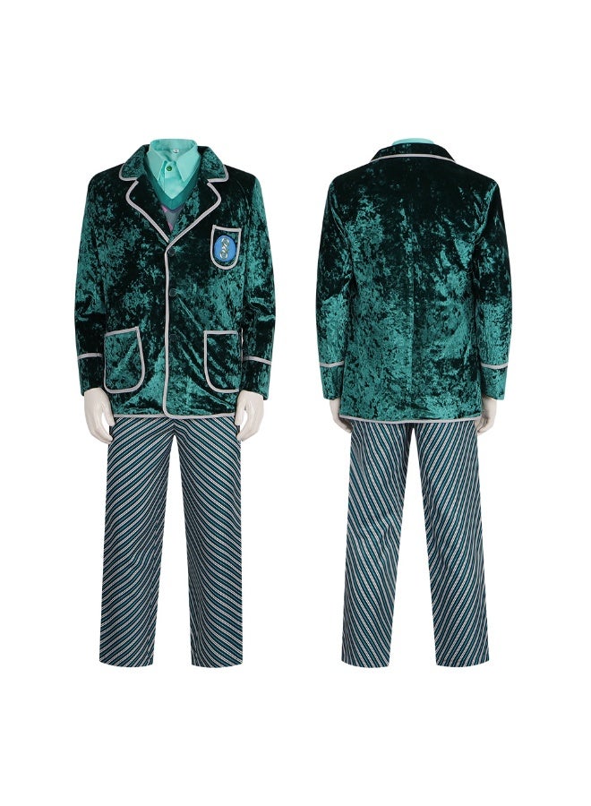 NIBEMINENT The full school uniform of the evil witch Evba and the Halloween Witch performance costume - Image 1