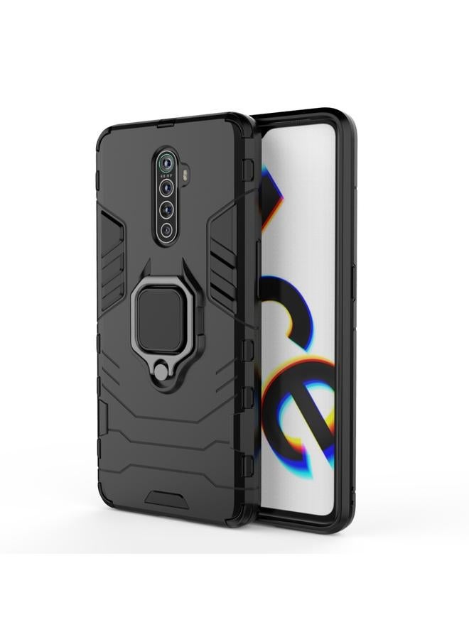 erorex Case For OPPO Reno Ace Shockproof PC + TPU Protective Case with Magnetic Ring Holder - Image 1