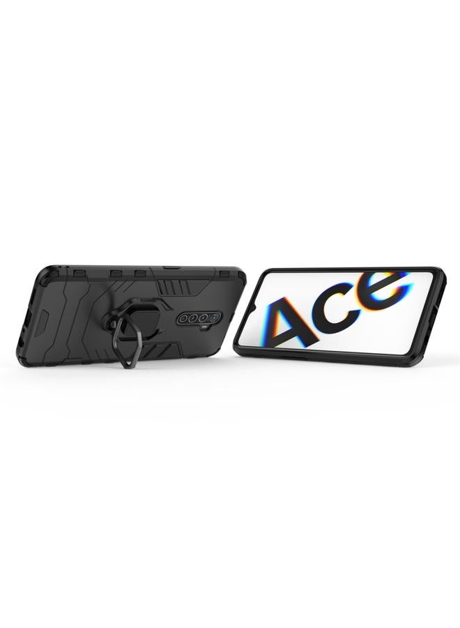 erorex Case For OPPO Reno Ace Shockproof PC + TPU Protective Case with Magnetic Ring Holder - Image 5