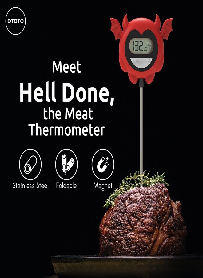أوتوتو ميزان حرارة الطعام الرقمي OTOTO Hell Done - Image 2
