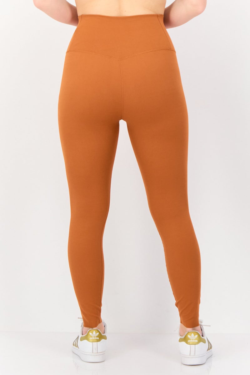 Nike  leggings تدريب للياقة البدنية للنساء، صدأ - Image 2