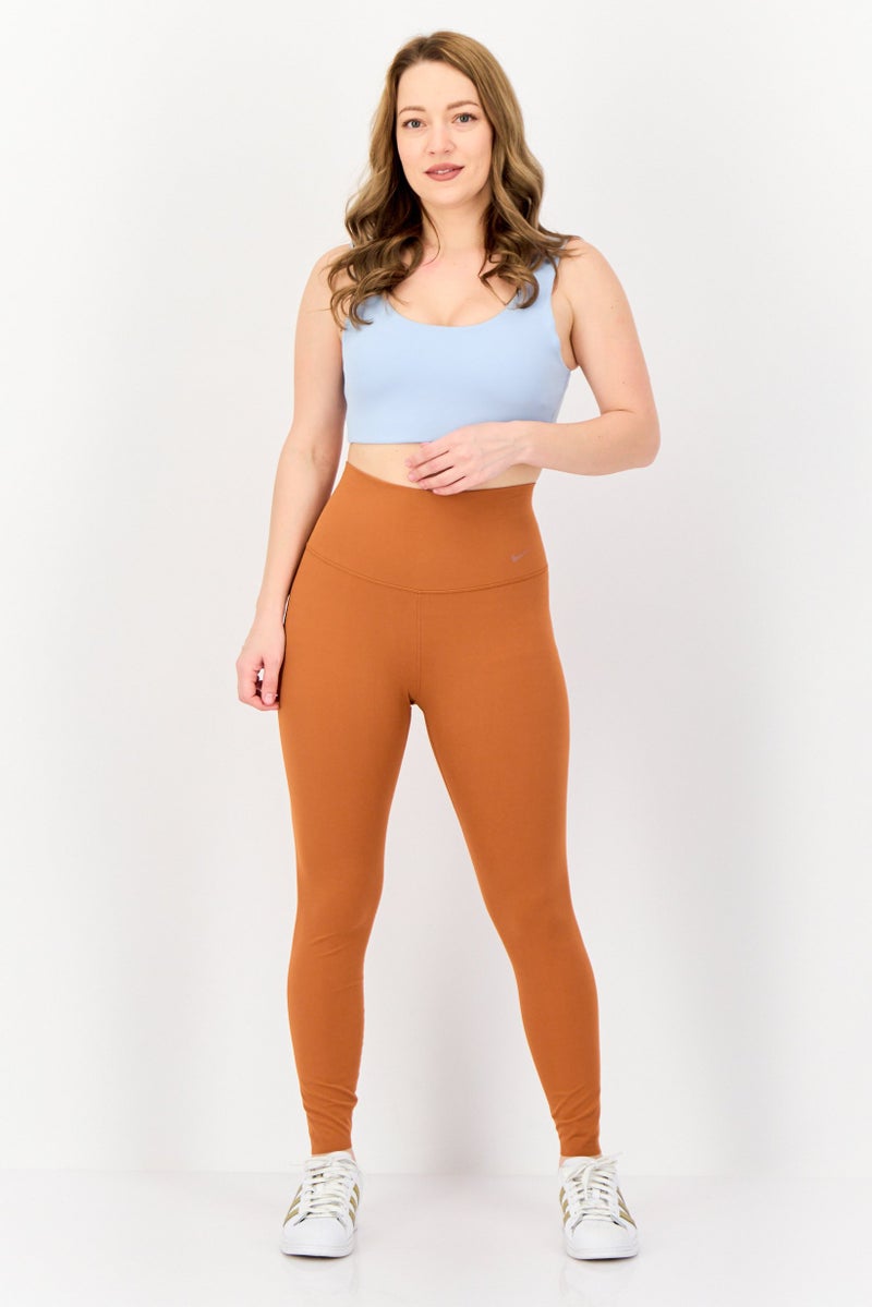 Nike  leggings تدريب للياقة البدنية للنساء، صدأ - Image 4