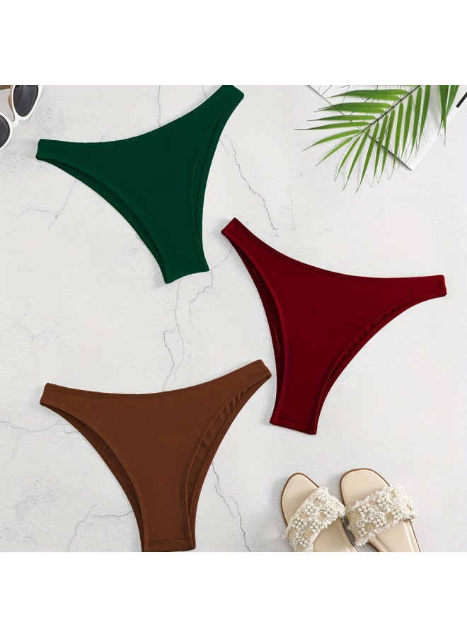 European And American New Shorts Women's Solid Color Leggings  Hot Shorts Women's