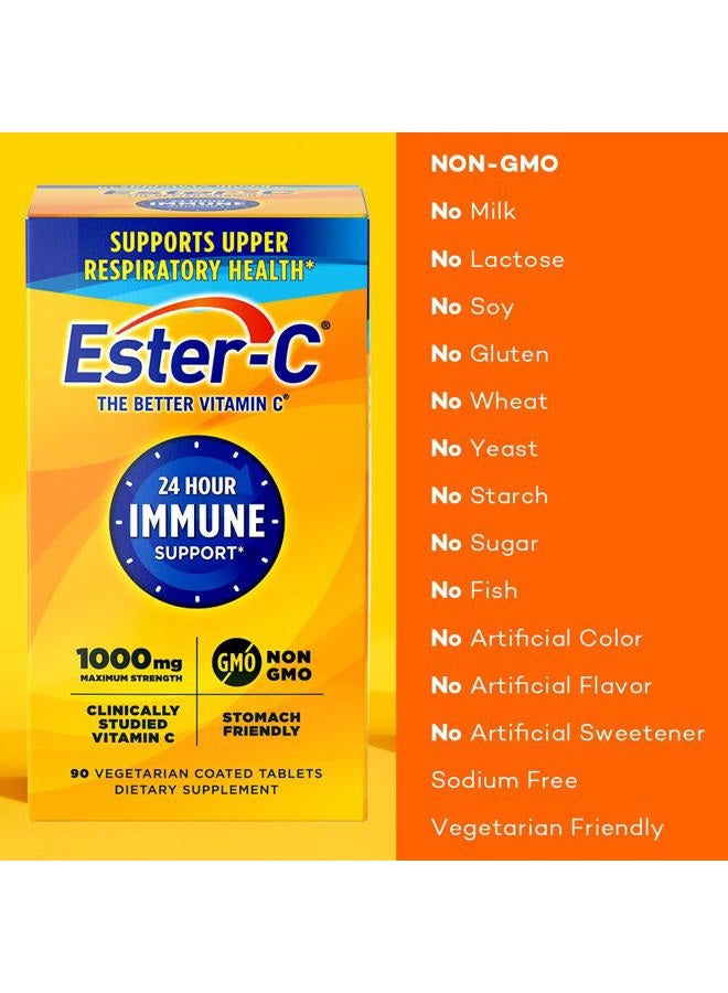 Ester - C Vitamin C, 1,000 mg, 90 Coated Tablets - Image 3