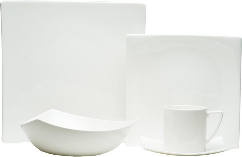Red Vanilla Extreme White 5Piece Dining Set - Image 1