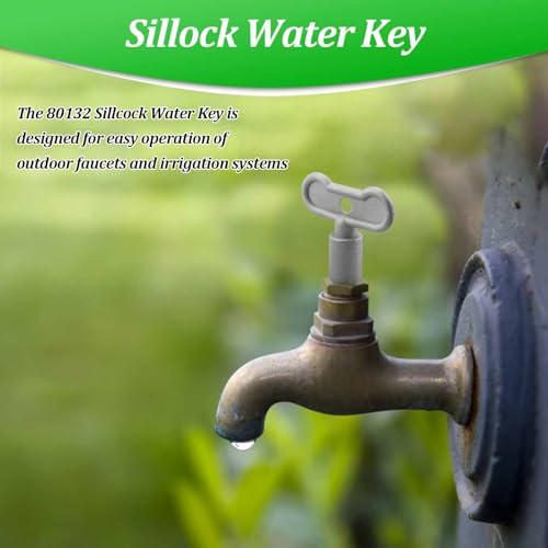 LanKstet 80132 Sillcock Key, Water Spigot Key, Water Shut Off Key, Outdoor Faucet Handle, Water Key 5/16", Metal - 2 Pcs - Image 5