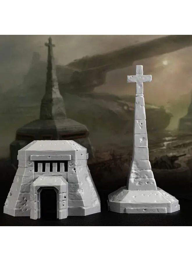 Trench Bunker Overhead Fantasy Micro Landscape For War Game Desktop Decoration - Image 5