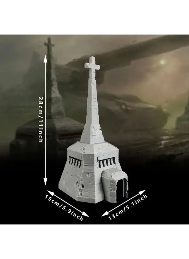 Trench Bunker Overhead Fantasy Micro Landscape For War Game Desktop Decoration - Image 1