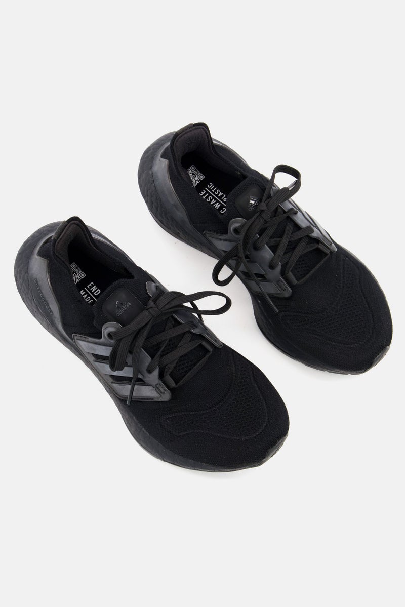 Adidas Women Ultra Boost 22 Lace Up Running Shoes, Black - Image 4