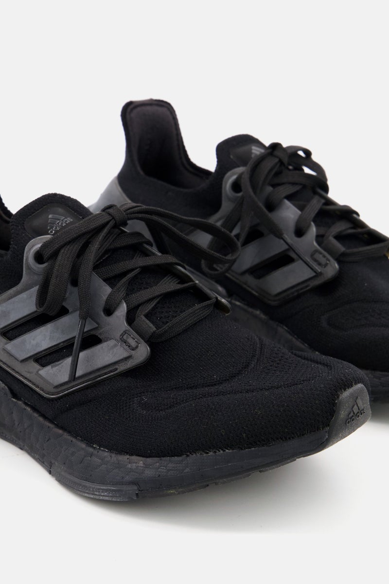Adidas Women Ultra Boost 22 Lace Up Running Shoes, Black - Image 3