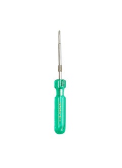 Taparia Taparia 810 Steel Two in One Screw Driver (Green and Silver) 