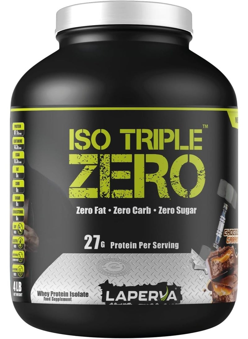 ISO Triple Zero Belgian Chocolate 1.82kg (58 Servings) – Ultra-Pure Whey Protein Isolate for Lean Muscle & Recovery - Image 1