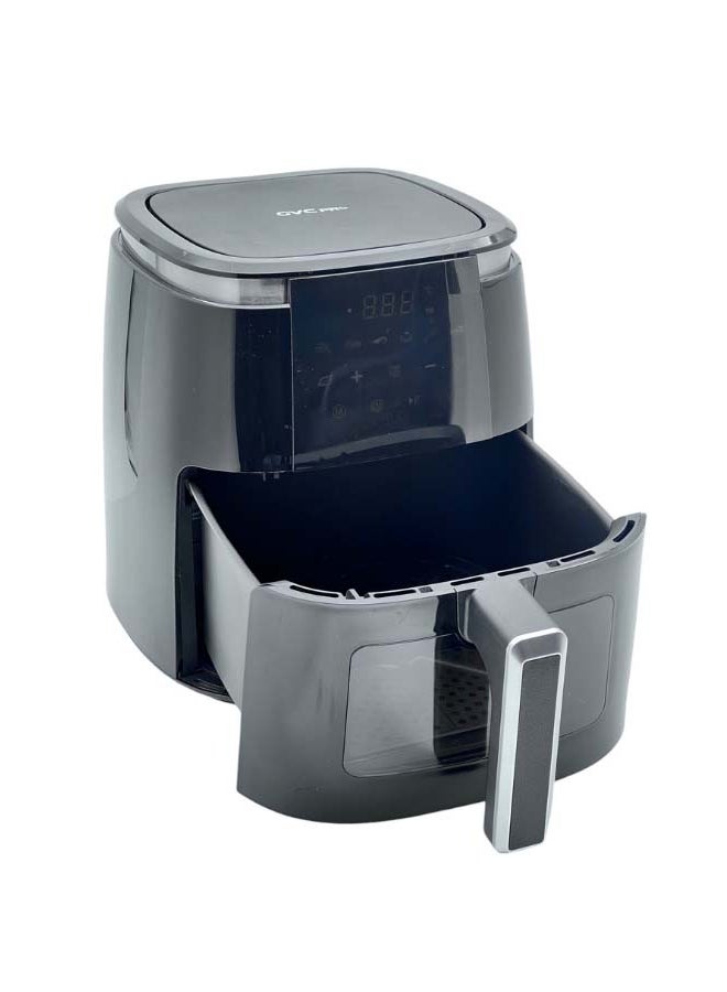 gvc pro gvc_pro Electric Digital Air Fryer, 7L, 1500W, Model GVCAF-7011, Multi-Use for Rice, Chicken, Meat, Soups, and Baking, Healthy Cooking with Less Oil, Sleek Stainless Steel Design 7 L 1500 W GVCAF-7011 Black 7 L 1500 W GVCAF-7011 Black - Image 5