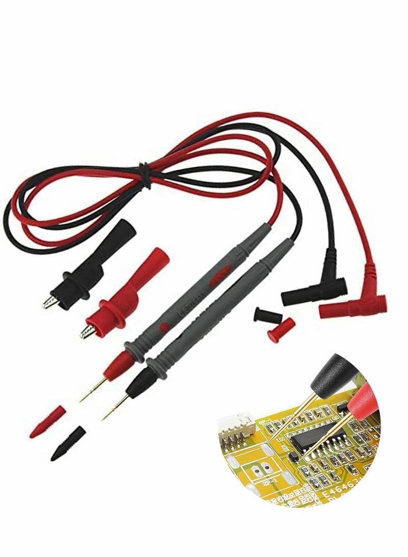 10A 1000V Multimeter Test Leads Kit Alligator Clips Probe Multi Meter Electric Tester leads Test Multitester Test Lead Kit Set Electric Tester Leads Probe Wire Pen Cable - Image 1